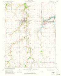 Download a high-resolution, GPS-compatible USGS topo map for Pawnee, IL (1973 edition)