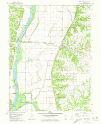 preview thumbnail of historical topo map of Greene County, IL in 1980