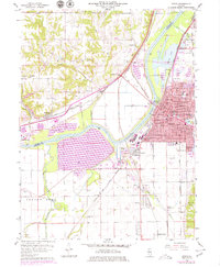 Download a high-resolution, GPS-compatible USGS topo map for Pekin, IL (1979 edition)