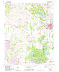 Download a high-resolution, GPS-compatible USGS topo map for Pinckneyville, IL (1982 edition)