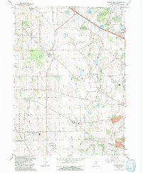 Download a high-resolution, GPS-compatible USGS topo map for Pingree Grove, IL (1992 edition)