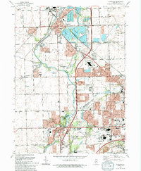 Download a high-resolution, GPS-compatible USGS topo map for Plainfield, IL (1994 edition)