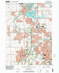 Download a high-resolution, GPS-compatible USGS topo map for Plainfield, IL (2002 edition)
