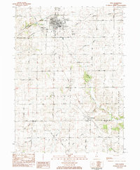 Download a high-resolution, GPS-compatible USGS topo map for Polo, IL (1984 edition)