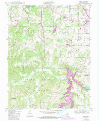 Download a high-resolution, GPS-compatible USGS topo map for Pomona, IL (1990 edition)