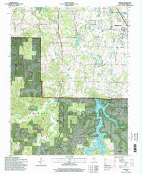 Download a high-resolution, GPS-compatible USGS topo map for Pomona, IL (1998 edition)