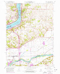 Download a high-resolution, GPS-compatible USGS topo map for Port Byron, IL (1976 edition)