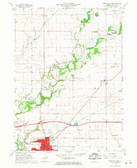 Download a high-resolution, GPS-compatible USGS topo map for Princeton North, IL (1968 edition)