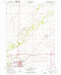 Download a high-resolution, GPS-compatible USGS topo map for Princeton North, IL (1979 edition)