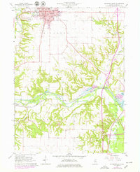 Download a high-resolution, GPS-compatible USGS topo map for Princeton South, IL (1979 edition)