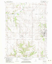 Download a high-resolution, GPS-compatible USGS topo map for Princeville, IL (1983 edition)