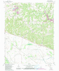 Download a high-resolution, GPS-compatible USGS topo map for Raddle, IL (1990 edition)