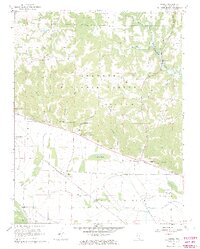 1968 Map of Raddle, 1970 Print