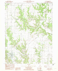 Download a high-resolution, GPS-compatible USGS topo map for Ramsey, IL (1982 edition)
