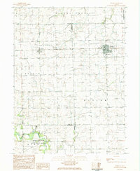 Download a high-resolution, GPS-compatible USGS topo map for Rankin, IL (1985 edition)