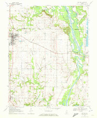 Download a high-resolution, GPS-compatible USGS topo map for Red Bud, IL (1972 edition)