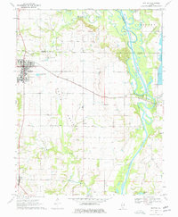 Download a high-resolution, GPS-compatible USGS topo map for Red Bud, IL (1977 edition)