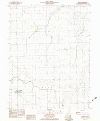 Download a high-resolution, GPS-compatible USGS topo map for Redmon, IL (1983 edition)