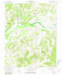 Download a high-resolution, GPS-compatible USGS topo map for Reevesville, IL (1981 edition)