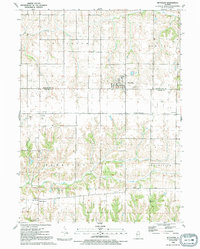 Download a high-resolution, GPS-compatible USGS topo map for Reynolds, IL (1992 edition)
