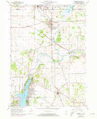 Download a high-resolution, GPS-compatible USGS topo map for Richmond, IL (1973 edition)