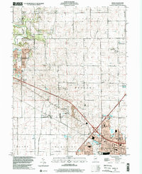Download a high-resolution, GPS-compatible USGS topo map for Rising, IL (2001 edition)