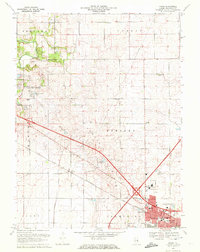Download a high-resolution, GPS-compatible USGS topo map for Rising, IL (1972 edition)