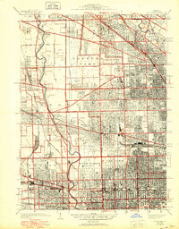 Download a high-resolution, GPS-compatible USGS topo map for River Forest, IL (1950 edition)