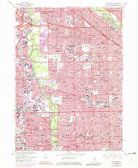 Download a high-resolution, GPS-compatible USGS topo map for River Forest, IL (1982 edition)