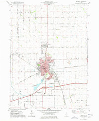 Download a high-resolution, GPS-compatible USGS topo map for Rochelle, IL (1978 edition)