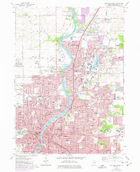 Download a high-resolution, GPS-compatible USGS topo map for Rockford North, IL (1977 edition)