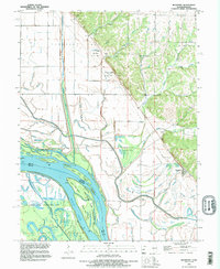 Download a high-resolution, GPS-compatible USGS topo map for Rockport, IL (1995 edition)
