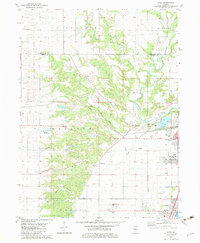 Download a high-resolution, GPS-compatible USGS topo map for Rome, IL (1983 edition)