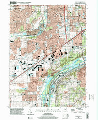 Download a high-resolution, GPS-compatible USGS topo map for Romeoville, IL (2002 edition)