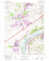 Download a high-resolution, GPS-compatible USGS topo map for Romeoville, IL (1974 edition)
