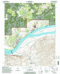 Download a high-resolution, GPS-compatible USGS topo map for Rosiclare, IL (1998 edition)