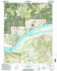 Download a high-resolution, GPS-compatible USGS topo map for Rosiclare, IL (1999 edition)