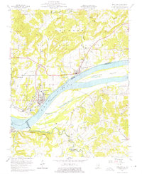 Download a high-resolution, GPS-compatible USGS topo map for Rosiclare, IL (1975 edition)