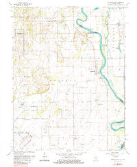 Download a high-resolution, GPS-compatible USGS topo map for Russellville, IL (1984 edition)