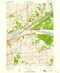 Download a high-resolution, GPS-compatible USGS topo map for Sag Bridge, IL (1960 edition)