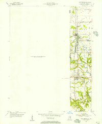 Download a high-resolution, GPS-compatible USGS topo map for Saint Bernice, IL (1956 edition)
