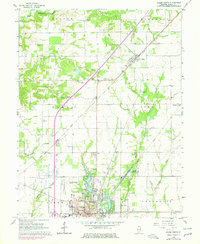 Download a high-resolution, GPS-compatible USGS topo map for Salem North, IL (1978 edition)