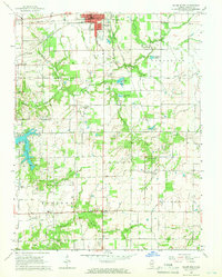 preview thumbnail of historical topo map of Marion County, IL in 1965