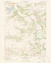 1970 Map of Salisbury, 1973 Print