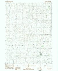 Download a high-resolution, GPS-compatible USGS topo map for Saunemin, IL (1983 edition)