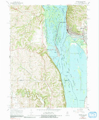 Download a high-resolution, GPS-compatible USGS topo map for Savanna, IL (1991 edition)