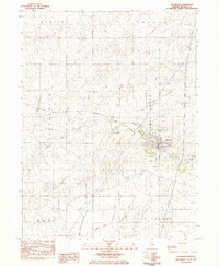 Download a high-resolution, GPS-compatible USGS topo map for Saybrook, IL (1983 edition)