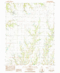 Download a high-resolution, GPS-compatible USGS topo map for Scottville, IL (1984 edition)