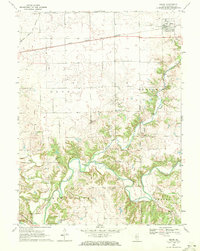 Download a high-resolution, GPS-compatible USGS topo map for Secor, IL (1972 edition)