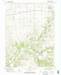 Download a high-resolution, GPS-compatible USGS topo map for Secor, IL (1972 edition)